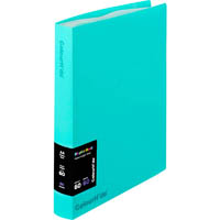 colourhide display book fixed 60 pocket a4 aqua