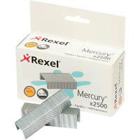 rexel mercury heavy duty staples box 2500
