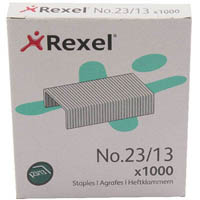 rexel staples 23/13 box 1000