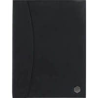 rexel soft touch smooth display book 36 pocket a4 black