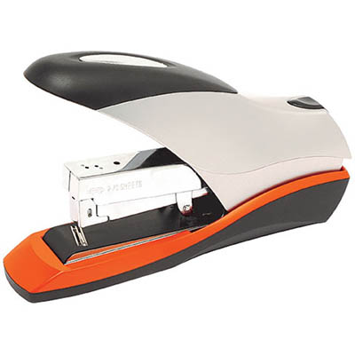 REXEL OPTIMA LOW FORCE FULL STRIP STAPLER 70 SHEET ORANGE/SILVER |  | 7011279