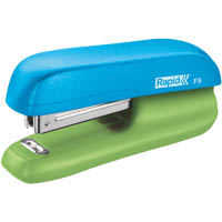 rapid f5 mini stapler blue/green