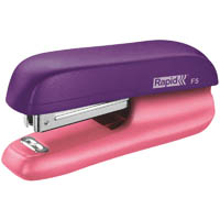 rapid f5 mini stapler purple/pink