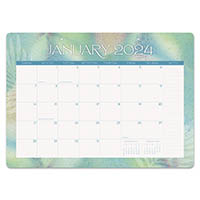 orange circle 24051 decorative desk blotter month to view dreamy afternoon