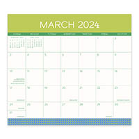 orange circle 24129 magnetic monthly pad color block