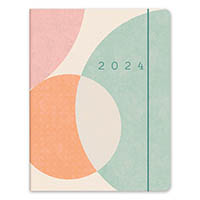orange circle 24351 just right monthly planner find balance