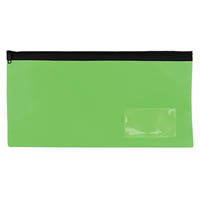 celco name pencil case 350 x 180mm lime green