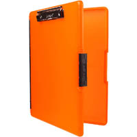 dexas slimcase 2 storage clipboard a4 neon orange