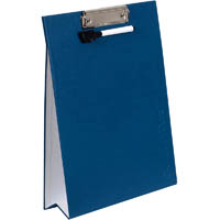 colourhide clipboard with whiteboard a4 navy