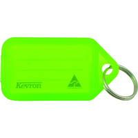 kevron id38 keytags fluoro green bag 50