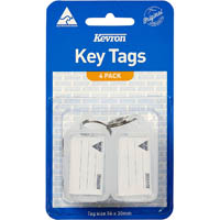 kevron id5 keytags clear pack 4