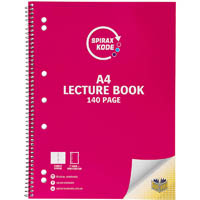 spirax 966 kode lecture book 140 page a4