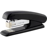 initiative plastic half strip stapler black