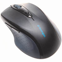 kensington pro fit mouse wireless full size black