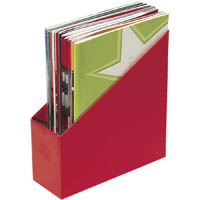 marbig book box small red pack 5