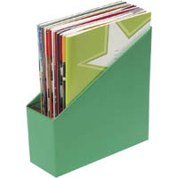 marbig book box small green pack 5