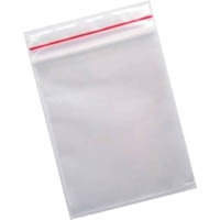 marbig resealable polybags 45 micron 125 x 100mm clear pack 1000