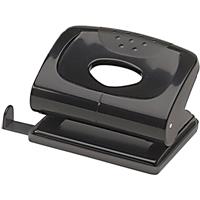 marbig heavy duty 2 hole punch 28 sheet black