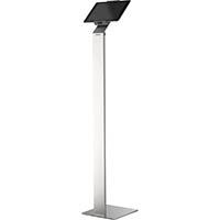 durable tablet holder floor stand charcoal/silver
