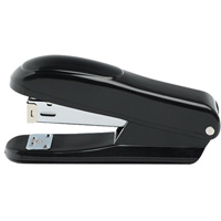 marbig enviro half strip stapler black