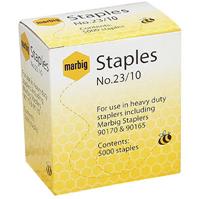 marbig staples heavy duty 23/10 box 5000