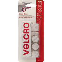 velcro brand® dots and squares white pack 14