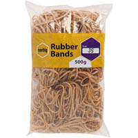 marbig rubber bands size 35 500g