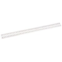 marbig ruler metric 400mm clear