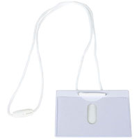 rexel id convention card holder with lanyard pack 10