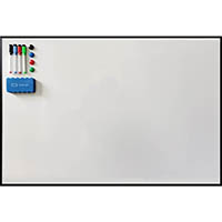 quartet value pack magnetic whiteboard 600 x 900mm white