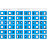 avery 43308 lateral file label side tab colour code h 25 x 38mm blue pack 180