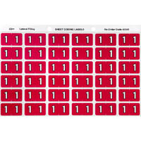 avery 43341 lateral file label side tab year code 1 25 x 38mm magenta pack 180