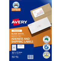 avery 936099 j8651 address labels inkjet 65up white pack 50