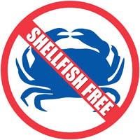 avery 937365 allergy labels shellfish free 40mm box 500