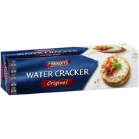 arnotts water crackers original 125g