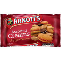 arnotts assorted cream biscuits 500g
