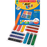 bic kids evolution colouring pencil assorted classpack 144