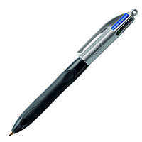 bic 4-colour pro grip retractable ballpoint pen 1.0mm