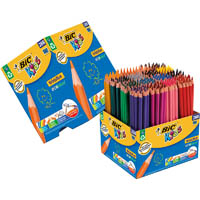 bic kids evolution colouring pencil assorted classpack 288