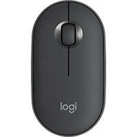 logitech m350 pebble wireless and bluetooth mouse graphite