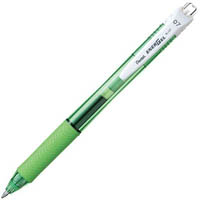 pentel bl107 energel-x retractable gel ink pen 0.7mm green