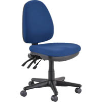 buro verve task chair high back 3-lever jett dark blue