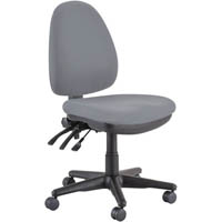 buro verve task chair high back 3-lever charcoal
