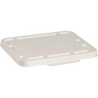 biopak biocane takeaway lid 2 and 3 compartment white pack 125