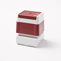 brother stampcreator stamp 40 x 40mm red