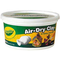 crayola air dry clay 1.13kg white