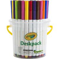 crayola super tip coloured marker pens assorted classpack 40
