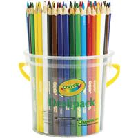 crayola standard coloured pencils 3.3mm assorted classpack 48