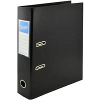 bantex strong lever arch file pp 70mm a4 black