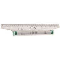 linex rr1000 rolling ruler 300mm clear
